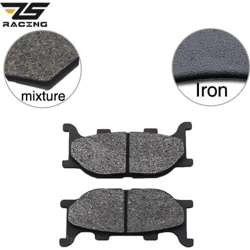 ZS Racing Set of Motorcycle Parts Front & Rear Brake Pads Discs For YAMAHA TDR125/XV FZ6-NS ADIVA AD125/AR125 MBK YP250