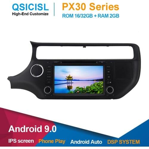 Android 9.0 car radio multimedia player for Kia RIO 2015 radio 1 din 9" dvd head unit gps navigation stereo Bluetooth DSP SWC