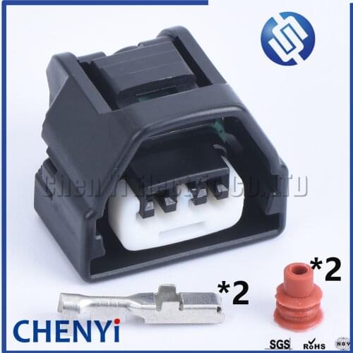 1 set 2 pin (2.2) female 7283-7026-30 Automotive Crankshaft Position Sensor Plug Waterproof Connector Cable Socket For Toyota
