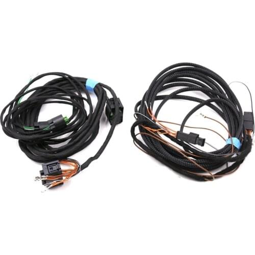 Side Assist Lane Change Blind Spot Wire Cable Harness For new audi Q7 4M