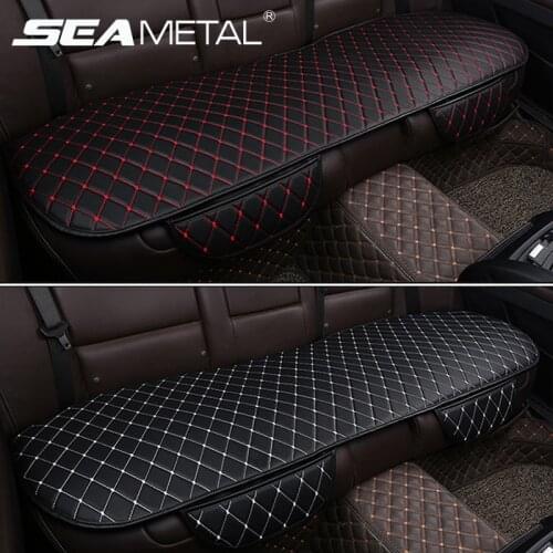 Car Seat Covers PU Leather Automobiles Universal Auto Interior Cover Seat Cushion Four Season Protect Set Mat Storage Auto Goods