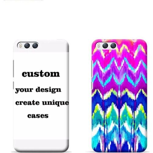 Colorful Stripes Custom 3d Phone Case for Xiaomi 6/6X/6 PLUS/8 For Xiaomi Series Full Wrap Printing Cases Drop ship support