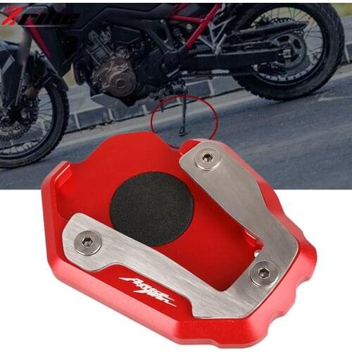 For Honda CRF1100L CRF 1100 L Africa Twin Adventure Sports DCT 2020-2021 Kickstand Extension Foot Side Stand Enlarger Plate Pad