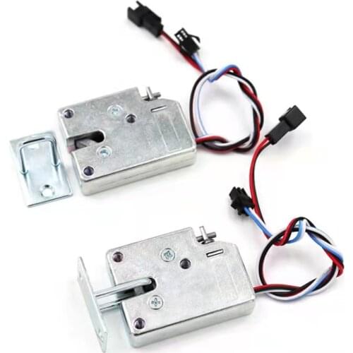 Electromagnetic lock 12V Electric Control Latch Lock supermarket intelligent locker electronic lock access control mailbox lock