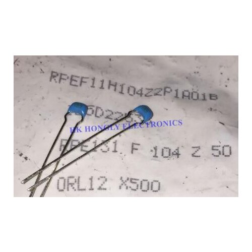 50PCS RPEF11H104Z2P1A01B 50V 104Z 0.1UF 100nF Ceramic Capacitors