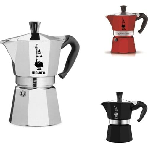 BIALETTI Express Moka Pot Coffee Maker, Original Italian Espresso Maker 1-18 Cup Kitchen Drip Stove Gas Brew