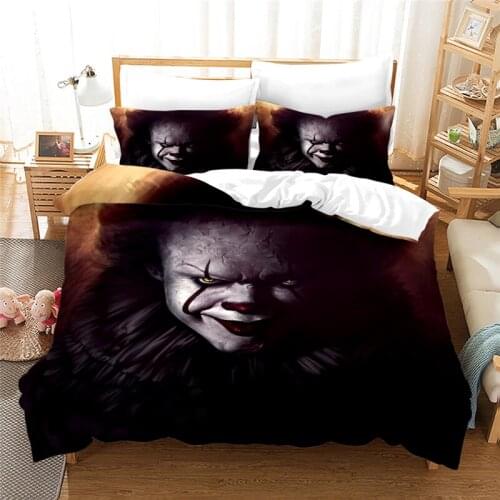 New Joker Movie Bedding Set Bed Cover Duvet Cover Set Pillowcase 2/3pcs Comforter Cover Sets Adult Children Bedroom Decor