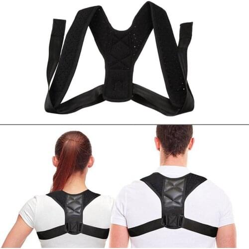 Posture Corrector Adjustable Back Shoulder Support Belt Correction Belt for Adult Kids Shoulder Correct DropShipping