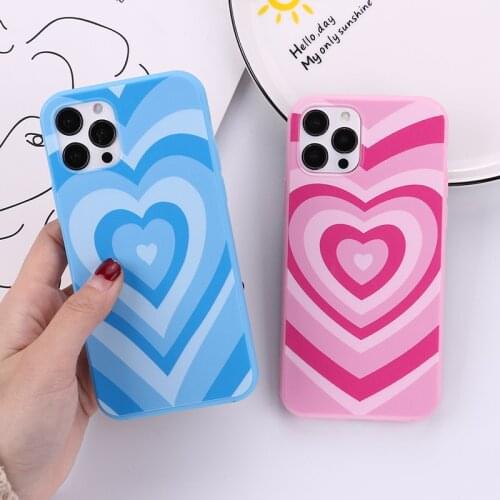Soft Silicone Latte Love Coffee Heart Phone Cover For iPhone 12 11 Pro Max X XS XR Max 7 8 7Plus 8Plus SE Soft Candy Case Fundas