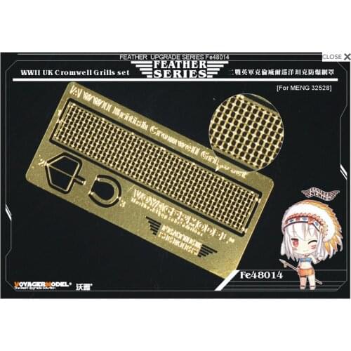 Voyager FE48014 1/48WWII UK Cromwell Grills set For TAMIYA 32528