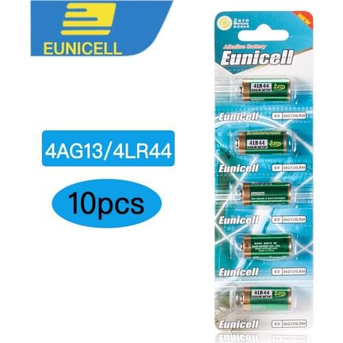 10pcs 4AG13 28A 544 L1325 4A76 6V Dry Alkaline Batteries Cells for Remote Toys Calculator 4LR44 Battery