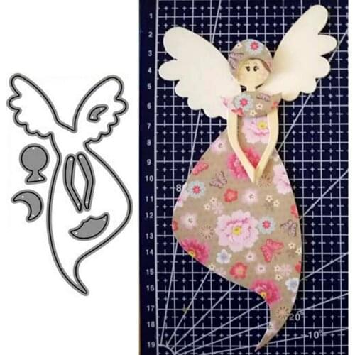 Julyarts Angel Scrapbooking Die Cut Dies Craft Supplies for Decor Card DIY Scrapbooking Embossing Stencil Paper Craft Album