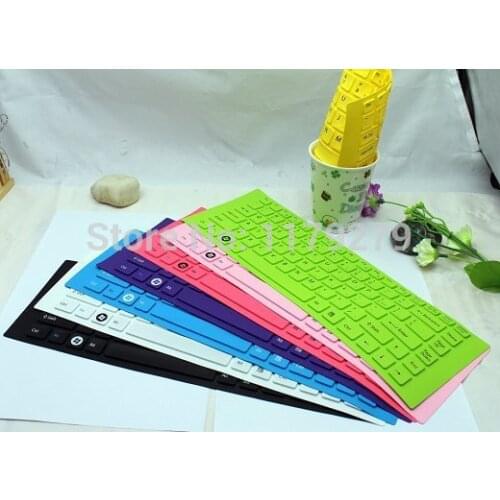 Laptop Silicone Keyboard Skin Cover Protector For Sony Vaio Sz, Ar, C, Fs, Fe, Fz, Fj, N, Nw, Fw, Ea, Eg, Ek Series Us Layout