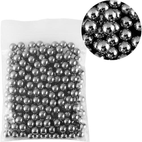 200Pcs Steel Balls 6.35mm 1/4 inch Diameter G10 Accurancy Bearing Industrial Bearing Steel Ball Used for Bearings Slingshot Ball
