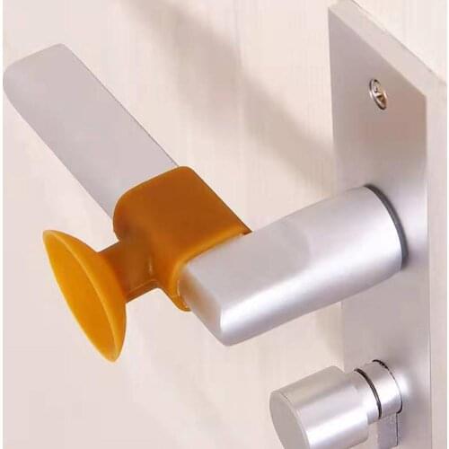 1 Pcs Door Handle Shock Pad Door Knob Bumper Lock Protector Door Fender Anti-crash Wall Protectors Door Stopper Door Accessories