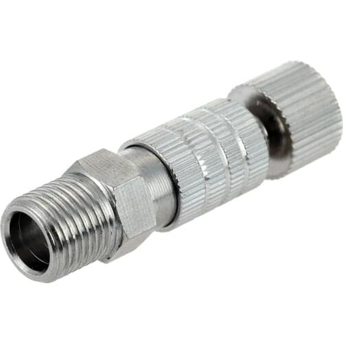 1 pc 4cm stainless steel Airbrush Quick Release Adapter Coupling Connecter BSP 1/8" Fittings Part Airbrush Accessories