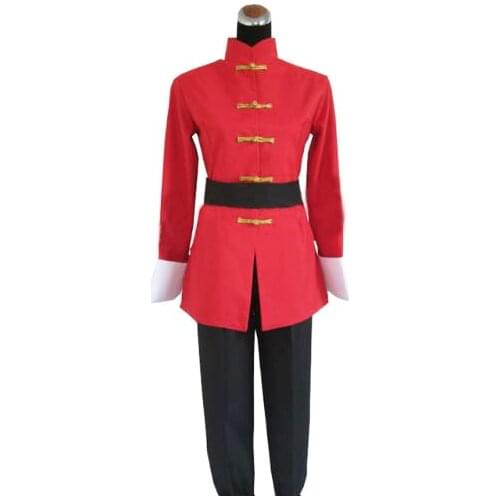 Anime Ranma 1/2 Tendou Akane Cosplay Costume Japanese anime mens womens Chinese Style outfit Custom