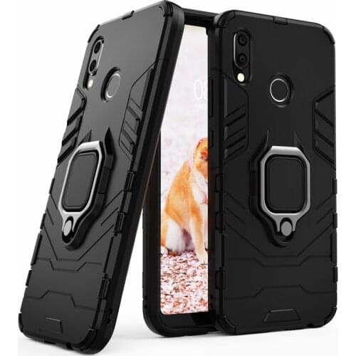 For Huawei P20lite P 20 Lite Pro P20pro P20lite Cases Coque Armor Case for Huawei P20 Lite Case Ring Holder Stand Phone Cover