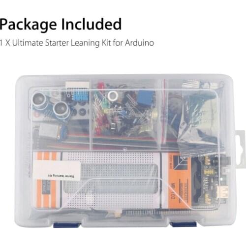 Electronic Starter Learning Kit Component Beginner Tools 9.06x6.3x2.36inch Set