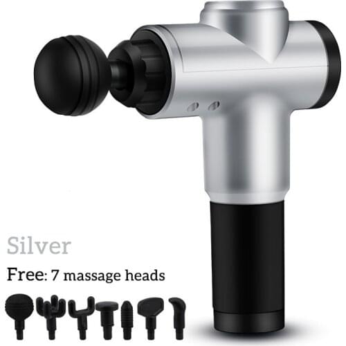 Fascia Guns Mini Body Muscle Electric Massage Device Gun Send 7 Massage Heads Professional Portable Fitness Equipment Cellulite