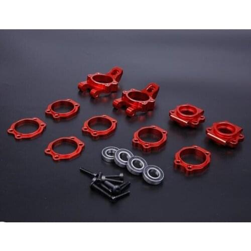 Aluminum alloy cnc machining rear base "C" bearing support set assembly for 1/5 rc car hpi racing 5B 5T remote control toys car