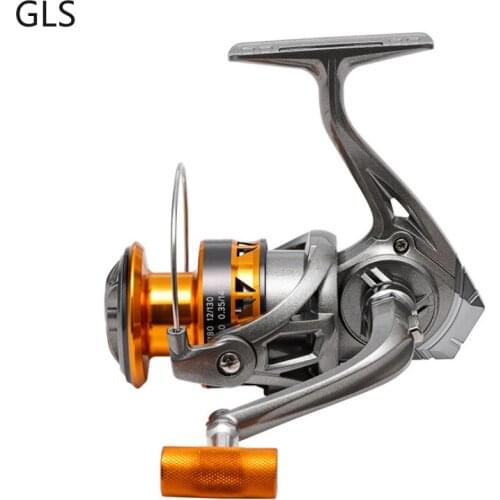 Metal Spool 2000-7000 Series Spinning Fishing Wheel 5.2:1/4.7:1 High-speed Freshwater Carp Fishing Coli Max Drag 5kg-8kg