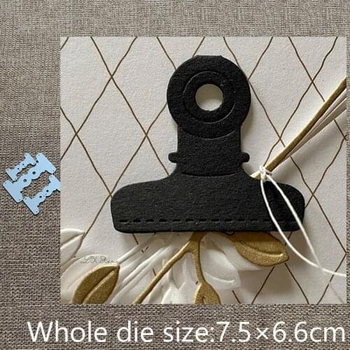 XLDesign Craft Metal Cutting Dies stencil mold clamp clips decoration scrapbook Album Paper Card Craft Embossing die cuts