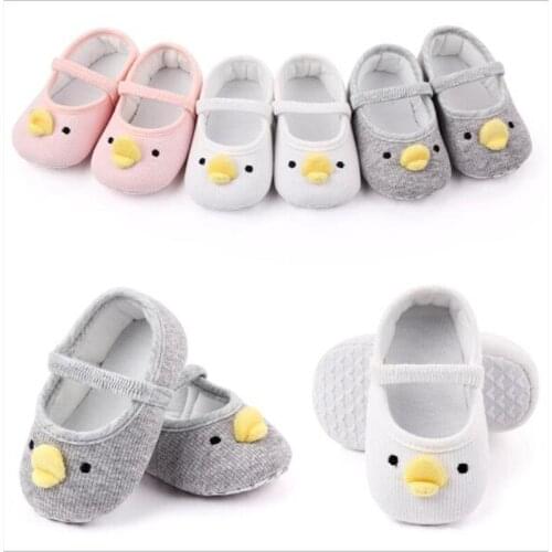 Lovely Baby Shoes Soft Sole Infants First Walkers Boys Girls Cotton Casual Shoes Antislip Lovely Baby Crib Shoes