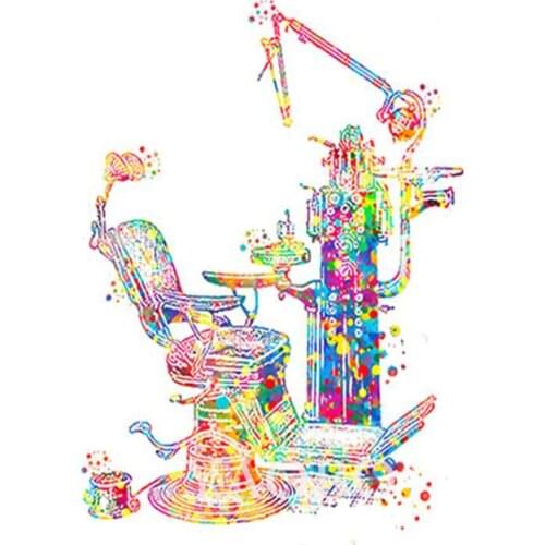 5D round square diamond embroidery Dental Equipment Teeth Dentist Gift Diy diamond painting mosaic pictures rhinestones CV420