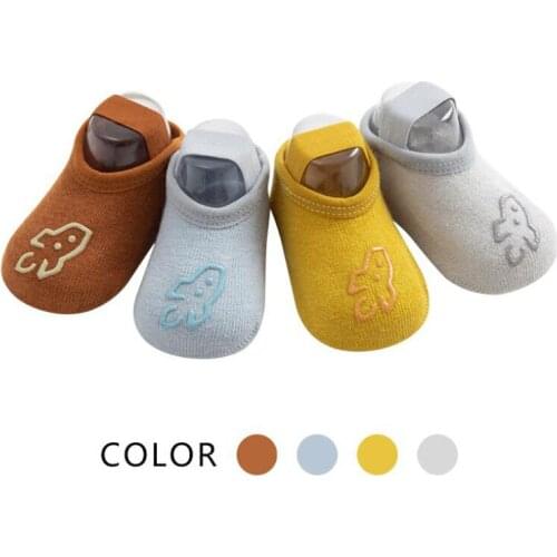 Boys Socks Autumn Winter Cotton Knit Anti-Slip Socks for Toddler Girls Clothing Infant Kids Sports Socks Children Clothing