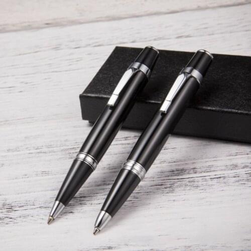 P82A Luxury Metal Mini Ballpoint Pen Signature Business Office Supplies Student Stationery Writing Gift