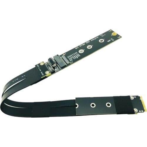 PCIE to M2 Adapter M.2 NVMe SSD Adapter Riser Card M Key 4 PCI-E 3.0 x4 pcie 4x Full Speed 2230 2242 2260 2280 M2 SSD 32Gbps NEW