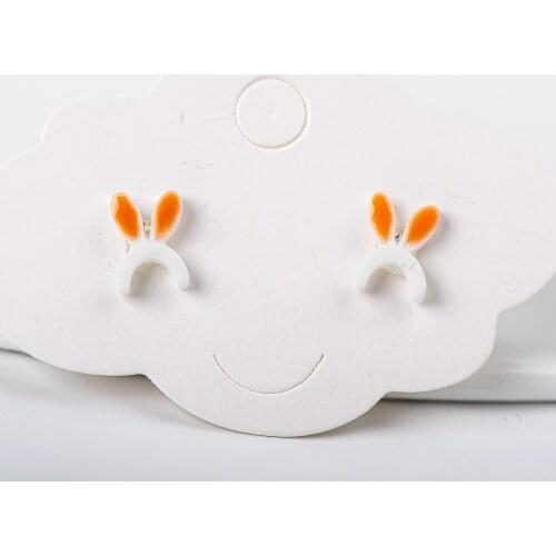 Ceramic Stud Earrings Womens DIY Girl Jewelry Accessories Korean style Cute Colorful Summer Earring Mixed Styles #KZ531