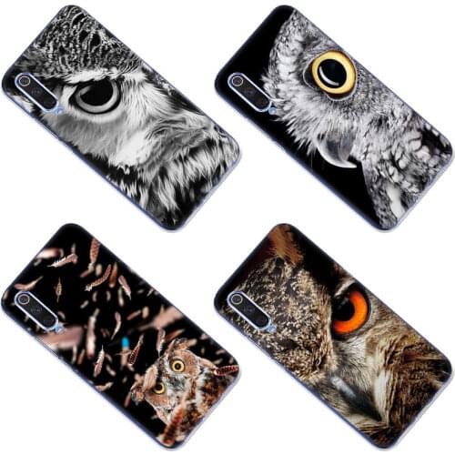 Animal Bird Owl Night Silicone Case for Xiaomi Mi POCO X3 NFC M3 F3 Note 10 S 10i 10T 11X Pro 11i 11 Ultra 11 Lite Soft Cover