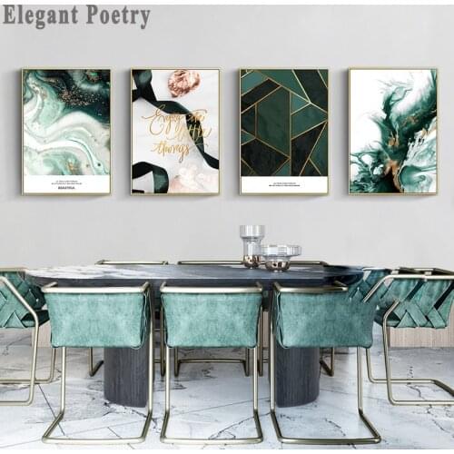 Scandinavian Geometry Canvas Wall Art Print Nordic Poster Abstract Painting Decorative Picture Modern Livinfg Room Decoration