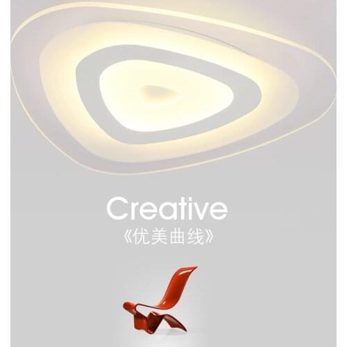 Modern minimalist LED ceiling light restaurant children study acrylic living room bedroom lamp