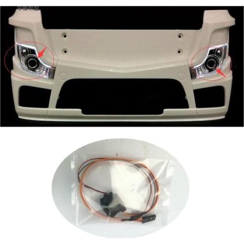 Tamiya benz actros led driving light kits assembly for 1/14 rc beenz truck 1851-3363 tractor trailer 56335-56348 toys model car