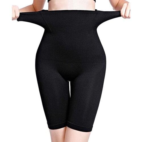 Womens Mid Thigh Body Shaper Bodysuit Shaping Lady Short Tight Leggings High Waist Soft Shapewear Tummy Control Shorts Panties