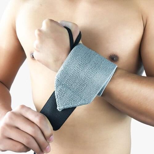 1Pcs Sports Wrist Guard Anti-Sprain Power Bandage Basketball Tennis Badminton Fitness Weightlifting Wrist Guard