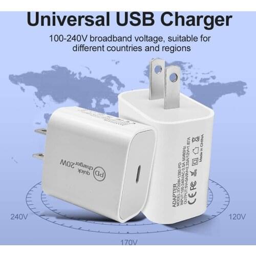 20W PD USB Type C Cable For Apple iPhone 12 11 Pro Xs Max Fast Charging Charger For MacBook iPad Pro Type-C USBC Data Wire Cord
