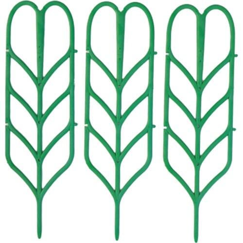 3pcs Plastic Garden Plant Support for Potted Plant Small Houseplant Trellis