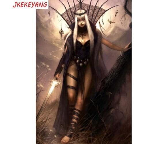 5D DIY square/round Diamond painting Pretty anime Witch Cross Stitch Diamond Embroidery Pattern Rhinestone J3042