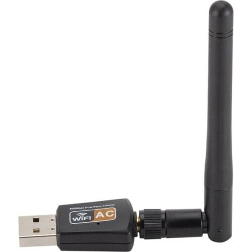 ANPWOO Ac600m Dual-band Wireless Network Card Receiver Notebook Desktop 360 Portable Wifi Antenna