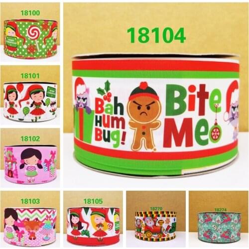 Free shipping 2020 new arrival ribbons Hair Accessories ribbon 10 yards printed grosgrain ribbons 18104