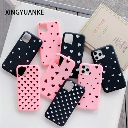 Couples Love Heart Soft Cover For Samsung Galaxy A11 A21 A21S M51 M31S M31 M21 A12 A32 A52 A72 A42 A02S Silicone Case