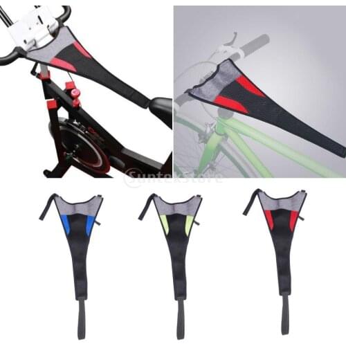 Mountain Indoor Bike Trainer Sweat Cover Absorb Net Strap Frame Guard Protector Bicycle Trainer Sweat Net Frame