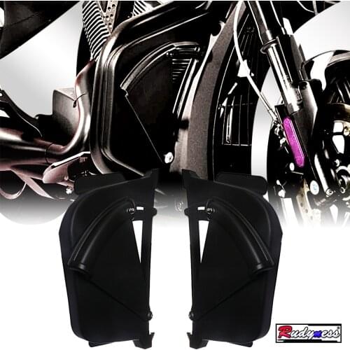 Black Lower Fairing For Victory Cross Country Roads Hard Ball With Highway Bar