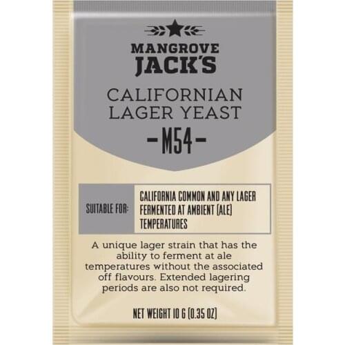 M54 Californina Lager Yeast Mangrove Jacks Imported Yeast 10g for home brewing Common Lager beer adjuvant yeast 1pcs