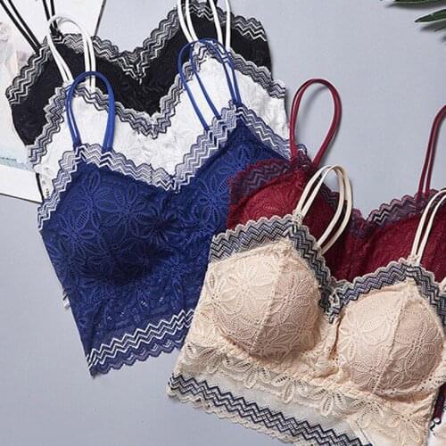 Sexy Bra Women Lace Bralette Sexy Lingerie Underwear Wireless Padded Seamless Bras For Women Drop Shipping