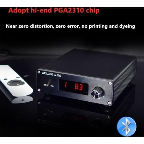 Hot sale F3 Hiend PGA2310 / PGA2311 Remote Preamp Volume control /Support Bluetooth 5.0 Preamplifier